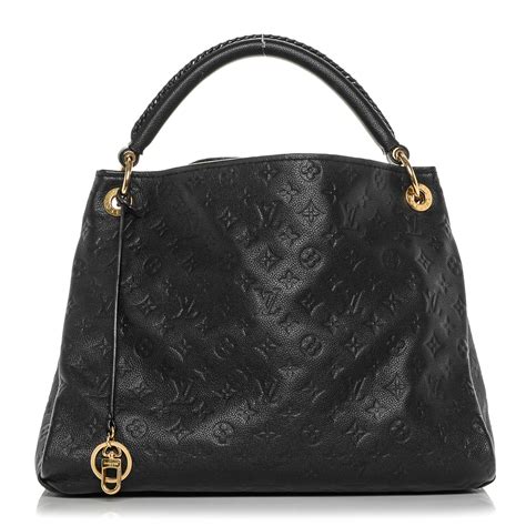 replica louis vuitton black clutch|louis vuitton artsy tote black.